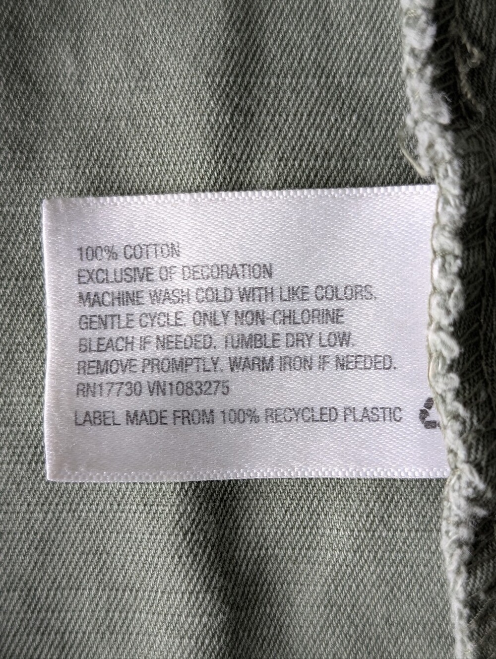 Merona Olive Green Sleeveless Utility Vest Cotton Size M Front Pockets Target - Picture 8 of 13